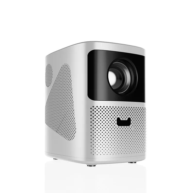 4K otomatik odaklama Android taşınabilir Beamer Mini projektör akıllı ev kapalı sinema Video film 4k Mini projektör