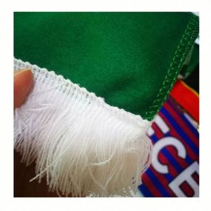 Drapeau national miniature de haute qualité 10*15cm pour fenêtre de voiture, impression numérique, couleurs vives, avec pompons, pour décoration de véhicule - Product Image 6