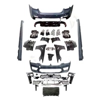 Body Kit Lebar Model M5 untuk Seri 5 G30 G38, Pemasangan Baru (Bolt-On), 100% Sesuai, Termasuk Grille, Fender, Knalpot, dan Bumper