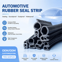 Bande d'étanchéité pour porte de voiture en caoutchouc EPDM, joint d'isolation phonique et étanche, profil d'extrusion automobile, taille personnalisée