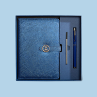 Ensemble de papeterie de bureau PQ, carnet pour l'école, journal personnalisé à couverture rigide, ensemble cadeau promotionnel en tissu écologique, vente en gros, vintage