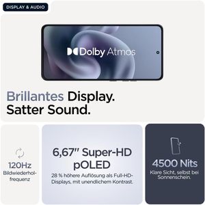 <span class=keywords><strong>Smartphone</strong></span> Moto G86 5G con Display <span class=keywords><strong>LCD</strong></span> Super HD da 1.7" a 120Hz, Fotocamera da 50MP, Batteria da 5100mAh, Android 15, Dual-SIM CDMA, Deca Core, in Inglese - Product Image 4