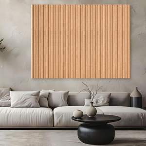 Panel Acústico de Fibra de Poliéster y Madera, Ecológico, Reductor de Ruido, Decoración de Pared, Rejilla Acústica, Panel de Fieltro Suave, Solución Acústica - Product Image 5