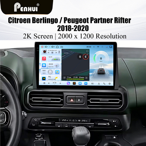 Lecteur DVD de voiture Android Penhui Smart Series pour Citroën Berlingo 2019 Peugeot Partner <span class=keywords><strong>Rifter</strong></span> 2020 Radio GPS Navigation CarPlay - Product Image 3
