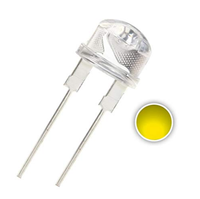 Juhong Campione Gratuito LED Super Flux Tipo Cappello di Paglia 8mm 0.5 Diodo 30-40lm Luminosità Design Forato Multicolore Dimmerabile 50.000 Ore