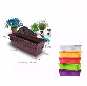 BSCI Manufactur4 Tiers Patio Balcón Vertical Jardín <span class=keywords><strong>elevado</strong></span> Cama elevada Maceta de amapola para verduras Flores Hierbas Planta Metal - Product Image 5