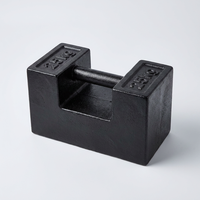 TIANQING Poids rectangulaires en fonte de 25 kg, peints, avec précision M1/M2, garantie 1 an pour la mesure et l'étalonnage sur balance de table