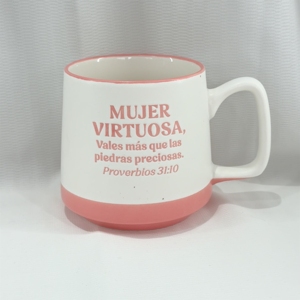 Modern Custom-Made Eco-Friendly Stoneware Ceramic Mug with Monogram Dishwasher & Microwave Safe Food Safe Rustic Design - Product Image 4