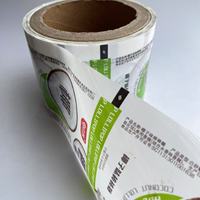 Film d'emballage en PET de qualité alimentaire laminé CP, rouleau personnalisé imprimé numériquement, brillant, translucide, souple, pour bonbons, lait, snacks