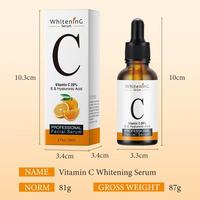 Sérum VC au Collagène et Hyaluronate de Sodium Hydratant, Éclaircissant, Anti-rides, Effet Blanchissant, Vente Chaude, Marque Privée