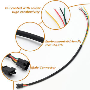 맞춤형 유니버설 자동차 액세서리 6 핀 터미널 배선 하네스 자동차 용 전기 자동차 어셈블리 배선 하네스 - Product Image 3
