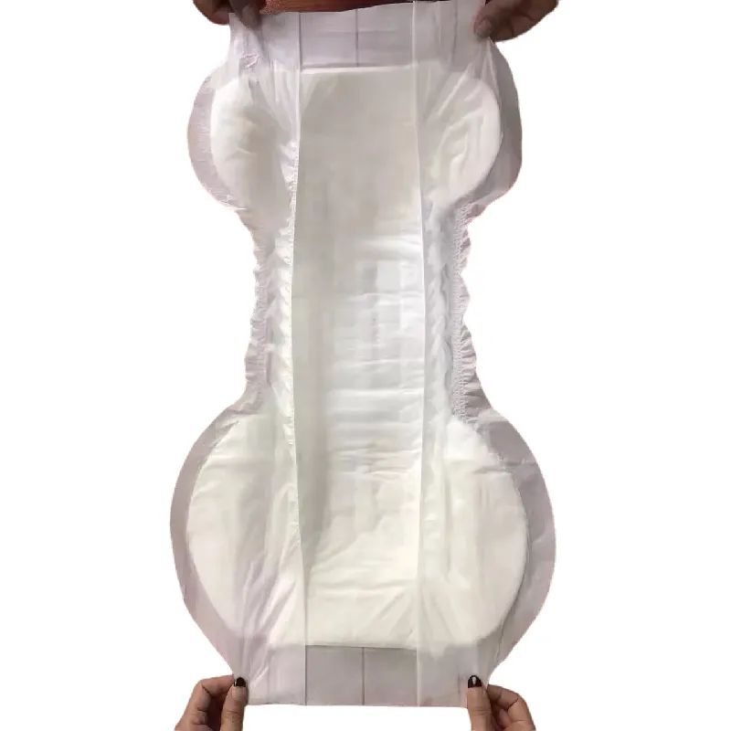 Coussin d'insertion de forme droite jetable pour adulte pour incontinence Couche intérieure avec absorption élevée