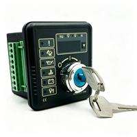 Panneau de commande multiparamètres verrouillable avec connexion par bornier pour la surveillance et le contrôle des groupes électrogènes diesel