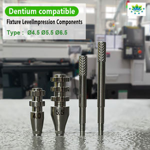 Sistem Koneksi Hex Internal Dentium Super Line Open Tray Pick up Transfer Coping untuk Implan Gigi Pabrik OEM ODM Tersedia dalam Stok - Product Image 6