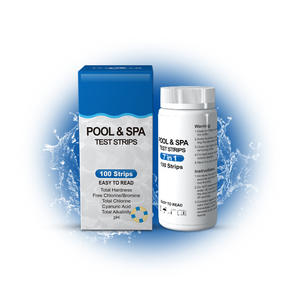 하이 퀄리티 스파 및 온수 욕조 테스트 스트립 PH 염소 경도 브롬 시아 누르 산 알칼리성을위한 수영장 물 테스트 키트 - Product Image 4