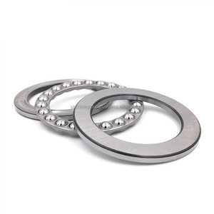 Factory Wholesale Chrome Stainless Steel Ball Bearing 51100 10x24x9mm <b>Thrust</b> Ball Bearing - Product Image 1