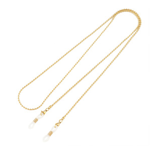 Cadena para <span class=keywords><strong>Gafas</strong></span> de Sol de Acero Inoxidable, Cadena para Colgar en el Cuello para Mujer, Cadena para Colgar Auriculares para <span class=keywords><strong>Hombre</strong></span> - Product Image 1