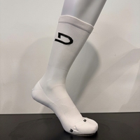 Chaussettes de sport personnalisées OEM de haute qualité avec logo, chaussettes athlétiques professionnelles, chaussettes de compression, séchage rapide, extensibles, pour la course à pied et le cyclisme