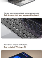 DIXIANG Ordinateur portable professionnel neuf de 13,5 pouces N5095 Yoga 2,2K avec écran tactile électromagnétique rotatif à 360 degrés et 12 Go de RAM
