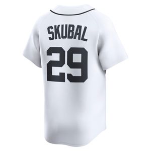 Vente en gros de maillots de baseball des Detroit Tigers brodés # 29 Tarik Skubal # 20 Spencer Torkelson # 30 Kerry Carpenter Softball Wear - Product Image 2