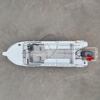 Nouveau design 20 pieds Yacht de pêche de luxe en aluminium Chine 6m bateau à grande vitesse pour les fêtes de famille