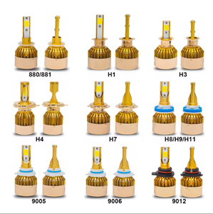 汽车前照灯H4发光二极管H7发光二极管灯泡3000K 6000K H1 H3 H8 H11 9005 HB3 9006 HB4 880 881 H27发光二极管双色黄色白光 - Product Image 3