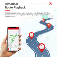 Dispositivo de Rastreo de Vehículos con Geocerca, Plug and Play, OBD/OBD2, Localizador de Vehículos Micodus MV66, Detección ACC, Rastreador GPS en Tiempo Real con Tarjeta SIM