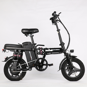 Factory Wholesale <b>Cheap</b> Electric Folding <b>Bike</b> 14inch E-<b>Bike</b> 48v10Ah Adults City Hybrid 400w Electric Bicycle OEM Electric Cycle - Product Image 2