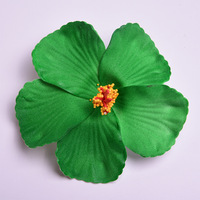 Nouvel arrivage de fleurs en mousse d'hibiscus hawaïen fleur colorée artificielle pour la décoration de tête de mariée de mariage accessoires de cheveux