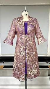 Abiti <span class=keywords><strong>Eleganti</strong></span> Taglie Forti per Madre della Sposa, Completi <span class=keywords><strong>Lunghi</strong></span> da Chiesa, Abbigliamento Femminile Turco di Alta Qualità, Abbigliamento Formale per Donne - Product Image 2