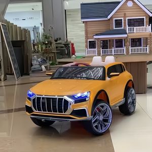 Voiture Électrique pour Enfants avec Télécommande, Double Motorisation, Quatre Roues, Jouet Porteur pour Garçons et Filles - Product Image 1