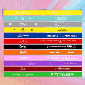 Pulseras de Silicona con los 12 Signos del Zodiaco, Pulsera Deportiva, Pulsera para Parejas, Pulsera de Constelación, Pulsera Personalizable de Silicona - Product Image 5