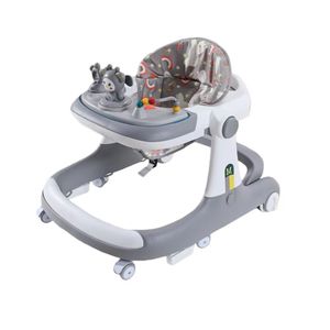 Andador Plegable para Bebés con Ruedas Silenciosas, con Funciones <span class=keywords><strong>de</strong></span> Aprendizaje Multifuncionales <span class=keywords><strong>de</strong></span> Música y Luces, Diseñado para Piernas en Forma <span class=keywords><strong>de</strong></span> O - Product Image 4