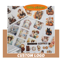 Fabricant de feuilles et de carnets d'autocollants vintage pour journalisation et scrapbooking personnalisés