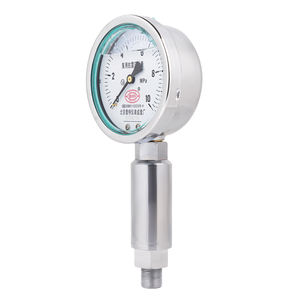 Manômetro de Aço Inoxidável Personalizável de Alta Pressão 20000psi à Prova de Choque com Precisão de 1,6% - Product Image 1