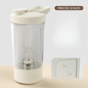 Botella Mezcladora de Proteínas, Vaso Mezclador Recargable Portátil, Vasos Mezcladores Multiusos para Entrenamiento Físico - Product Image 5