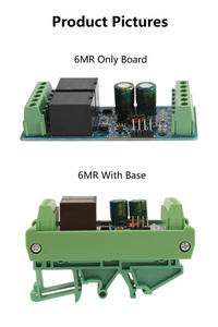 A placa de controle industrial do PLC do FX2N-6MR FX2N-10MT com cabo baixo do programa Entrada 0-10V DINRail instala a fonte de alimentação do DC12-30V - Product Image 3