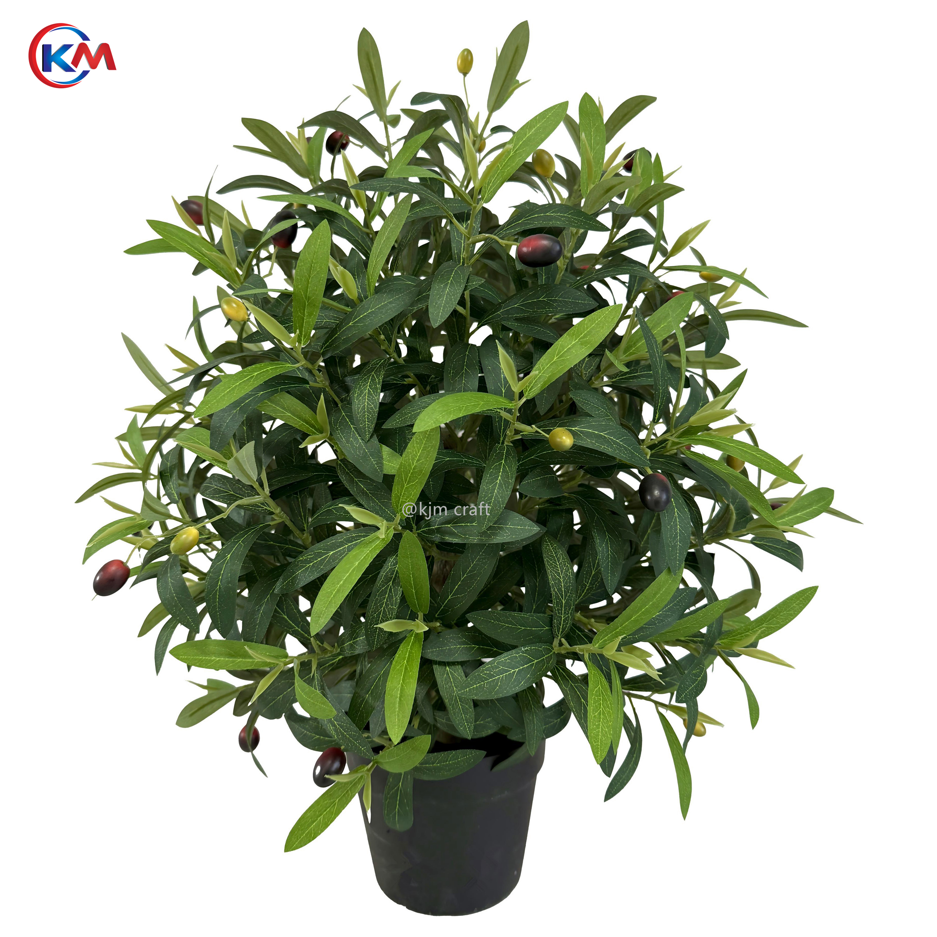 Wholesale Realistic 55cm Artificial Ornamental Plants Decorative Olive Tree Artificial Olive Bonsai Plant for Indoor Decoration