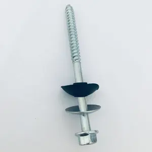 Galvanised Metal Hexagon Head Tek Wood Stainless Steel Hex Self Tapping With epdm Washers Roofing Screw