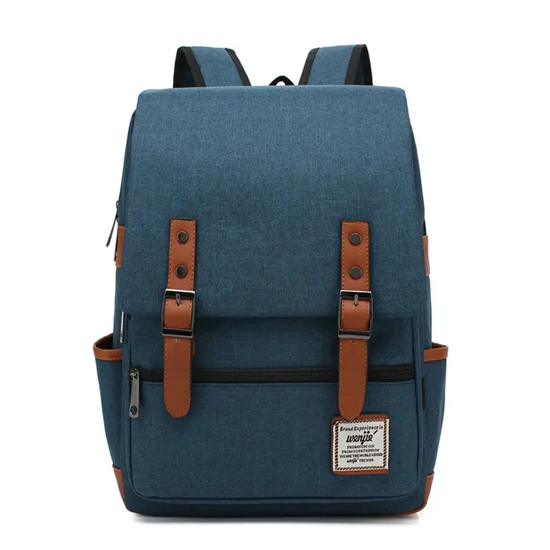 Backpack 2022 new fashion trend women's bag schoolbag men's and women's canvas bag backpack