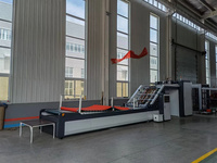 Machine de laminage automatique haute vitesse pour carton et carton ondulé, laminateur de feuilles de carton ondulé