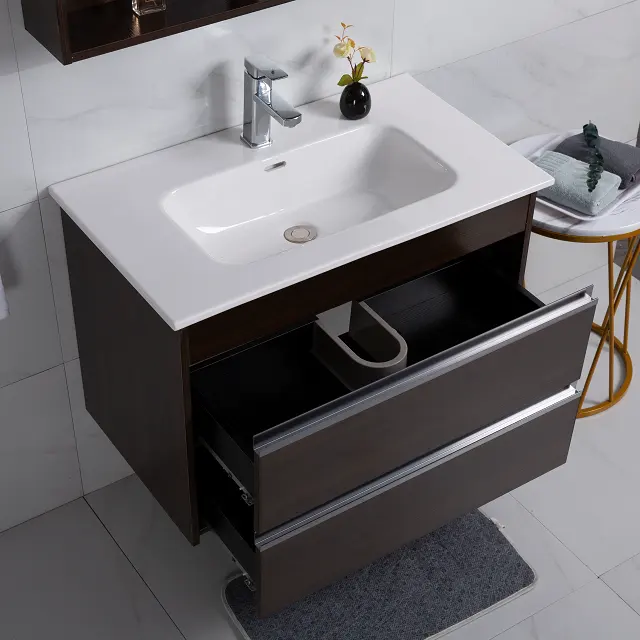 โต๊ะเครื่องแป้งห้องน้ำไม้เนื้อแข็งคลาสสิก2021,ชุดตู้อ่างล้างหน้าอุปกรณ์อาบน้ำโต๊ะเครื่องแป้งโรงแรมขายตรงจากโรงงานพร้อมลิ้นชัก