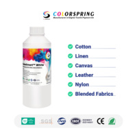 Tinta Putih Shake Smart DTF 1L Ultra-High Coverage Cepat Kering Pigmen Tekstil untuk Bisnis Cetak Kaos Custom Tinta DTF