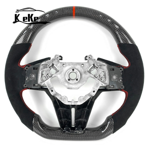Volante de Fibra de Carbono Negro Perforado para <span class=keywords><strong>Nissan</strong></span> <span class=keywords><strong>GTR</strong></span> R35 <span class=keywords><strong>R</strong></span> <span class=keywords><strong>35</strong></span>, Admite Personalización - Product Image 6