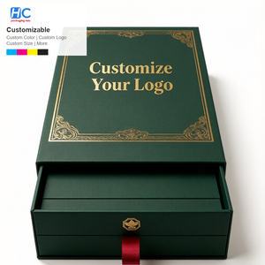 Caja de Regalo de Papel Rígido Magnética Plegable de Lujo, Impresa con Logotipo Personalizado, de Cuatro Colores, Hecha con Materiales Reciclados, para Pantalones y Ropa, Venta al Por Mayor - Product Image 2