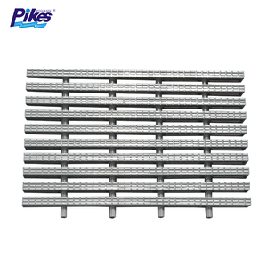 Pikes VTP-606 PVC ızgara havuz taşma kapak yüzme havuzu taşma köşe için plastik oluk - Product Image 3