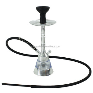 Cachimba Pequeña de Aluminio con Base Acrílica y 1 Manguera, <span class=keywords><strong>Precio</strong></span> de Fábrica - Product Image 3