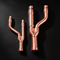 Pièces détachées pour climatiseur système VRV, raccord Refnet, tuyau en cuivre, fourni par l'usine, tuyau de raccordement en cuivre pour Dakin