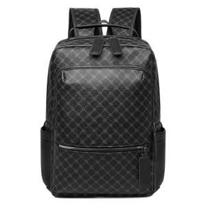 Novo Unisex PU couro impermeável Laptop mochila poliéster ar almofada cinto Zipper encerramento moda Business Travel <span class=keywords><strong>Bag</strong></span> Hot - Product Image 1