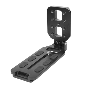 Support en L pour appareil photo reflex numérique en aluminium Plaque de fixation rapide verticale et horizontale pour Canon 80D 5D Mark i <span class=keywords><strong>7D</strong></span> <span class=keywords><strong>Sony</strong></span> a7riii Ronin S - Product Image 5
